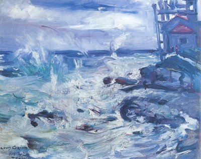 Sturm auf Cap Ampeglio von Lovis Corinth